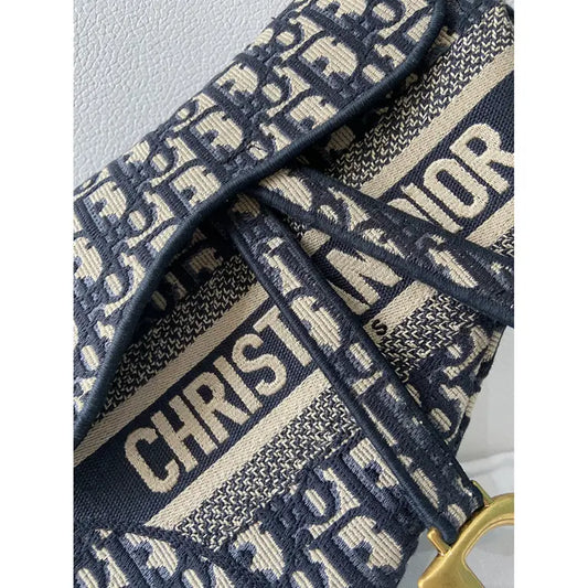 Dior Sac à main Saddle Bleu