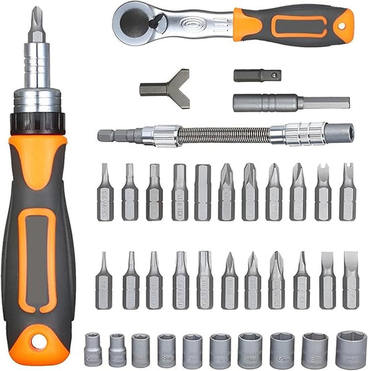 Coffret Tournevis Cliquet 38 Pieces